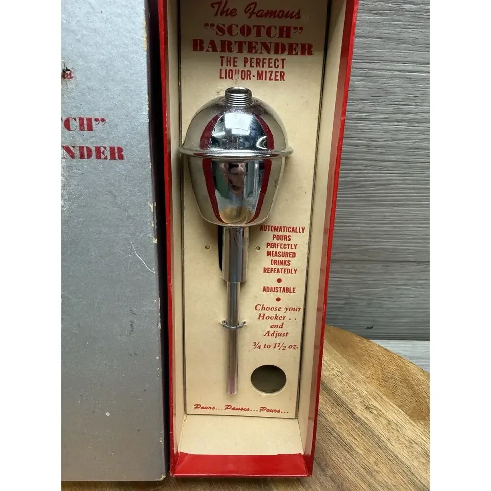 Vintage Scotch Bartender Drink Measure Purcell - Wilson